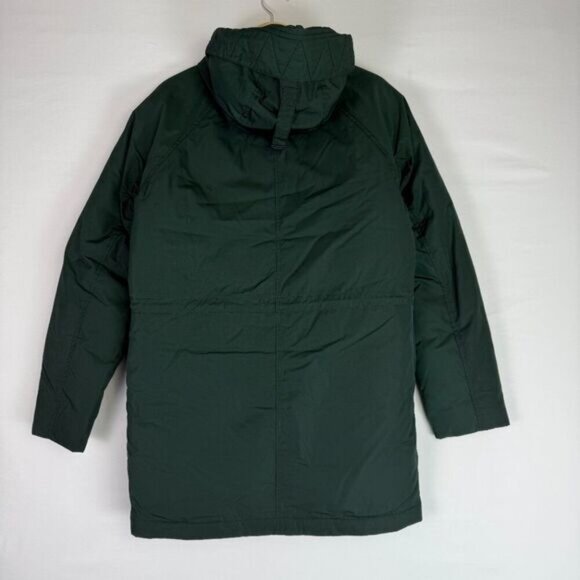 Everlane Men The ReNew Long Relaxed Fit Hooded Parka Scarab Green XS - Picture 3 of 11